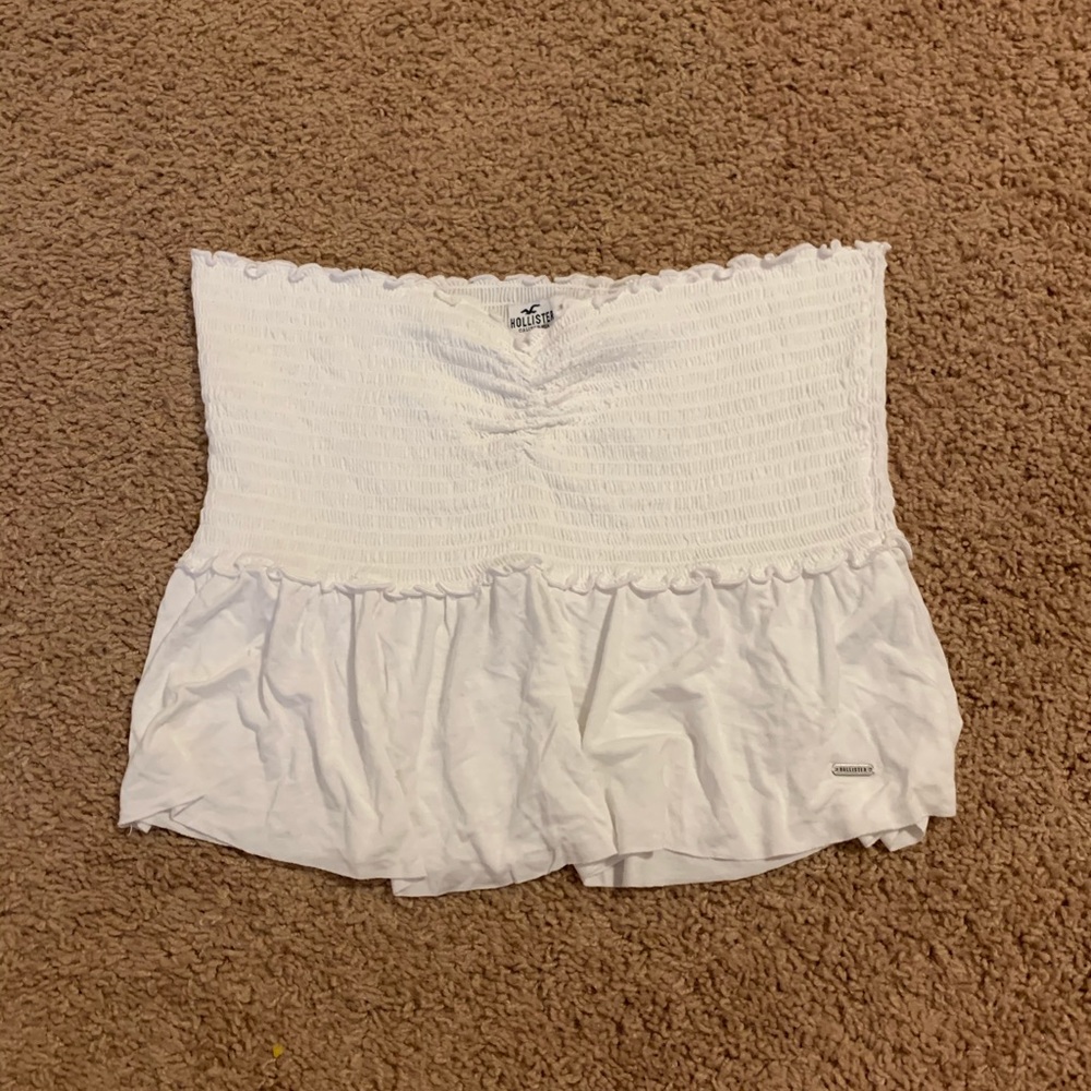 Hollister peplum crop top